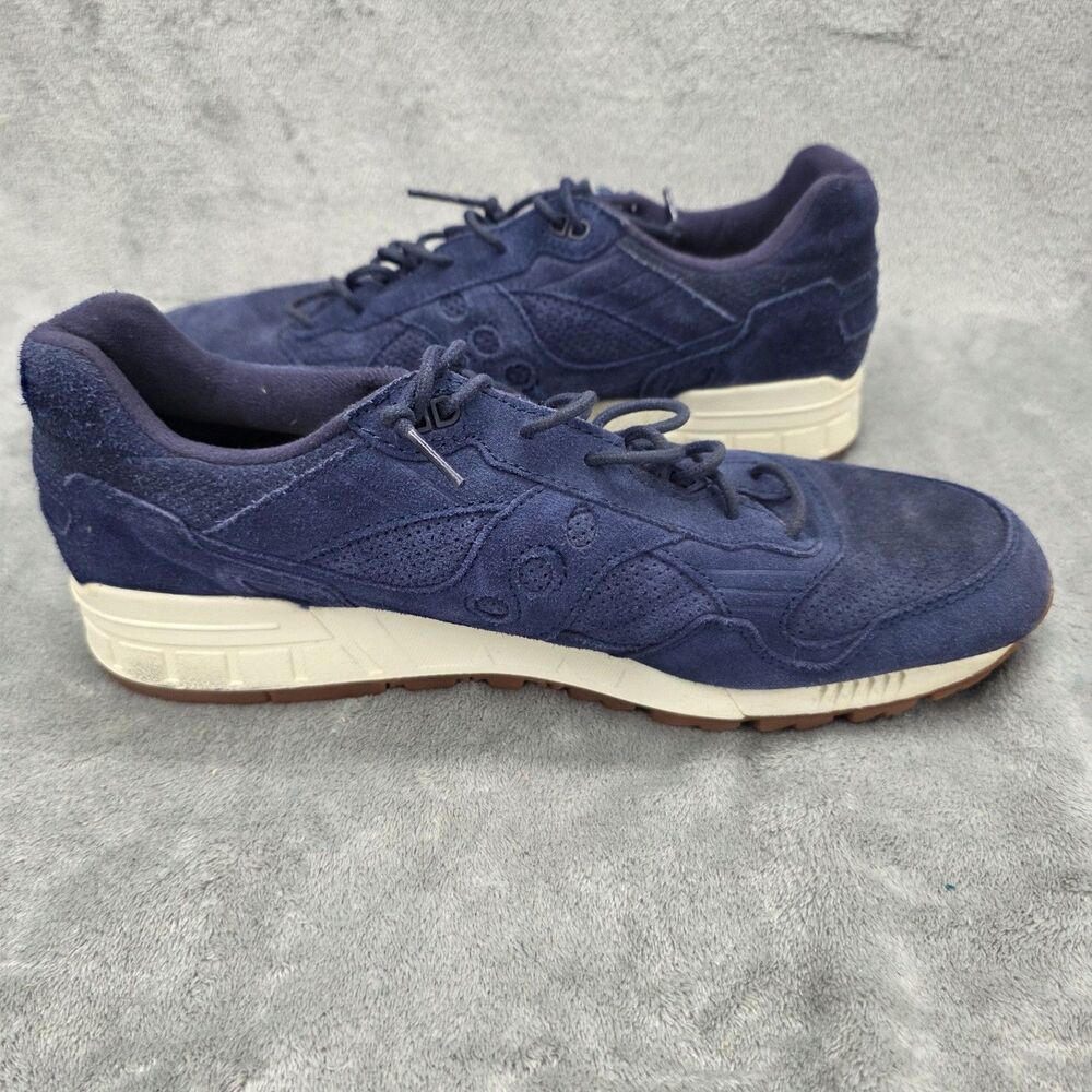 Saucony Shadow 5000 Periwinkle Blue Suede Shoes Sneakers Mens Size 11.5